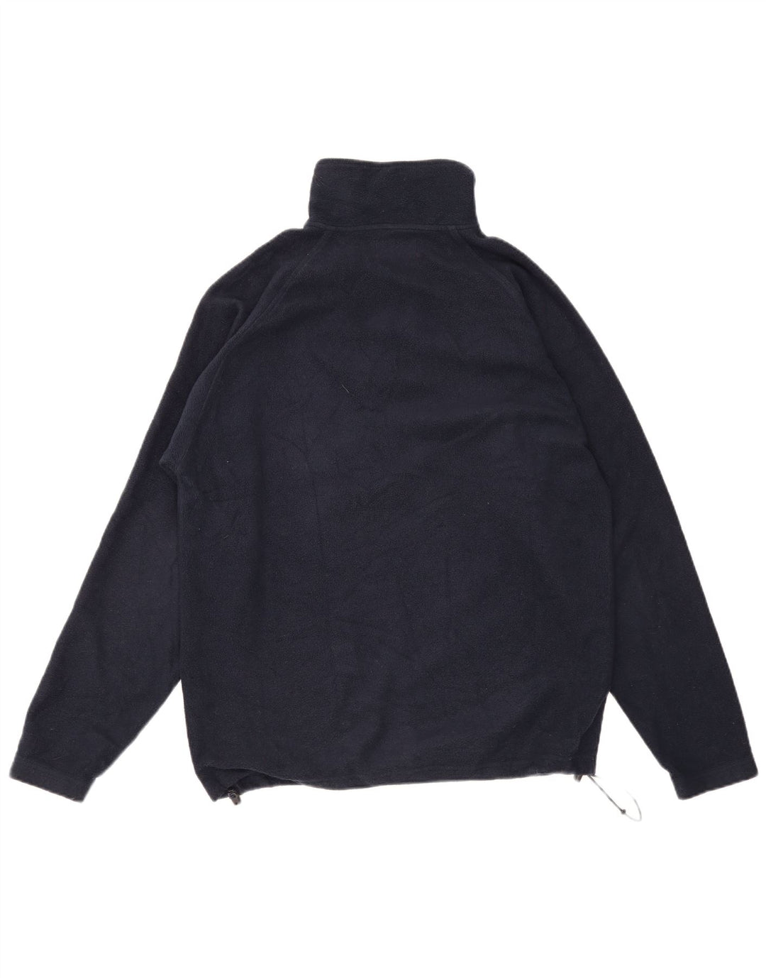 KAPPA Hombre Jersey De Forro Polar Con Cremallera Y Cuello Medio Azul Marino