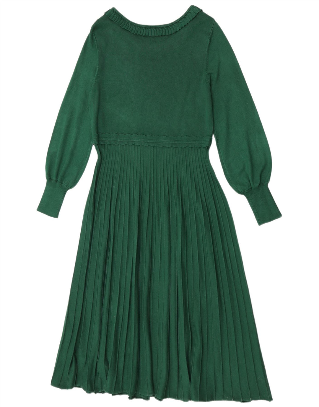 Monsoon Vestido tipo jersey para mujer Reino Unido 44 Grande Verde