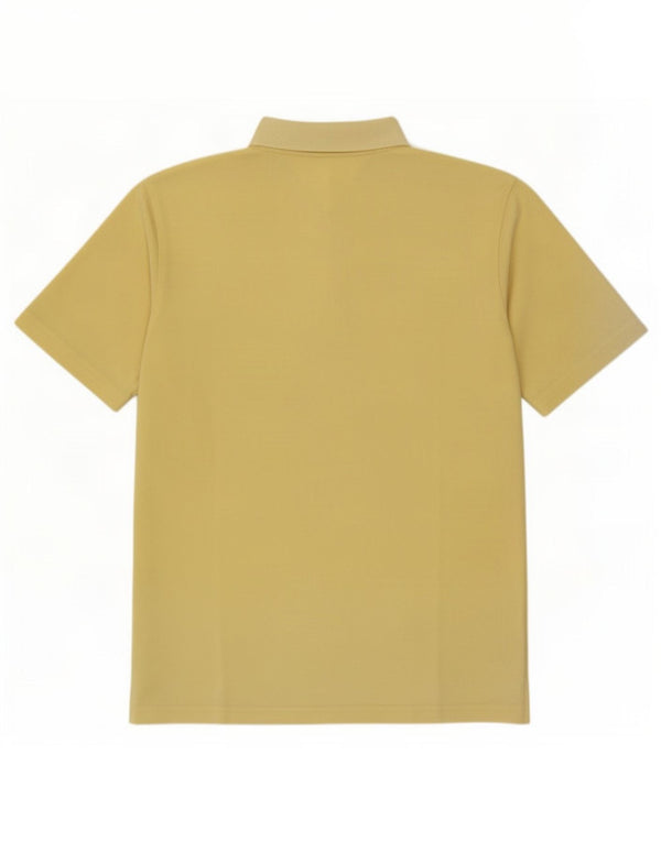 Tommy Hilfiger Mens Polo Shirt XL Yellow Cotton