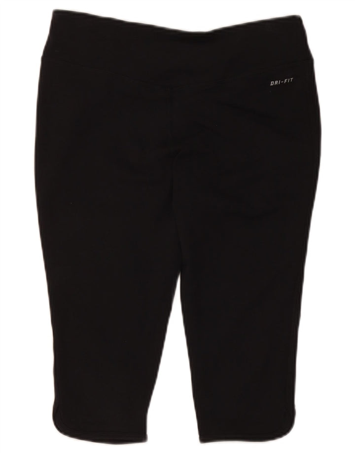 Nike Leggings Capri Dri Fit para Mujer Reino Unido 12/14 Mediano Negro