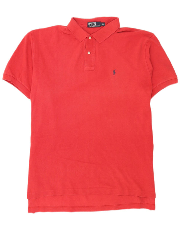 Camisa Polo Ralph Lauren Hombre XL Algodón Rojo