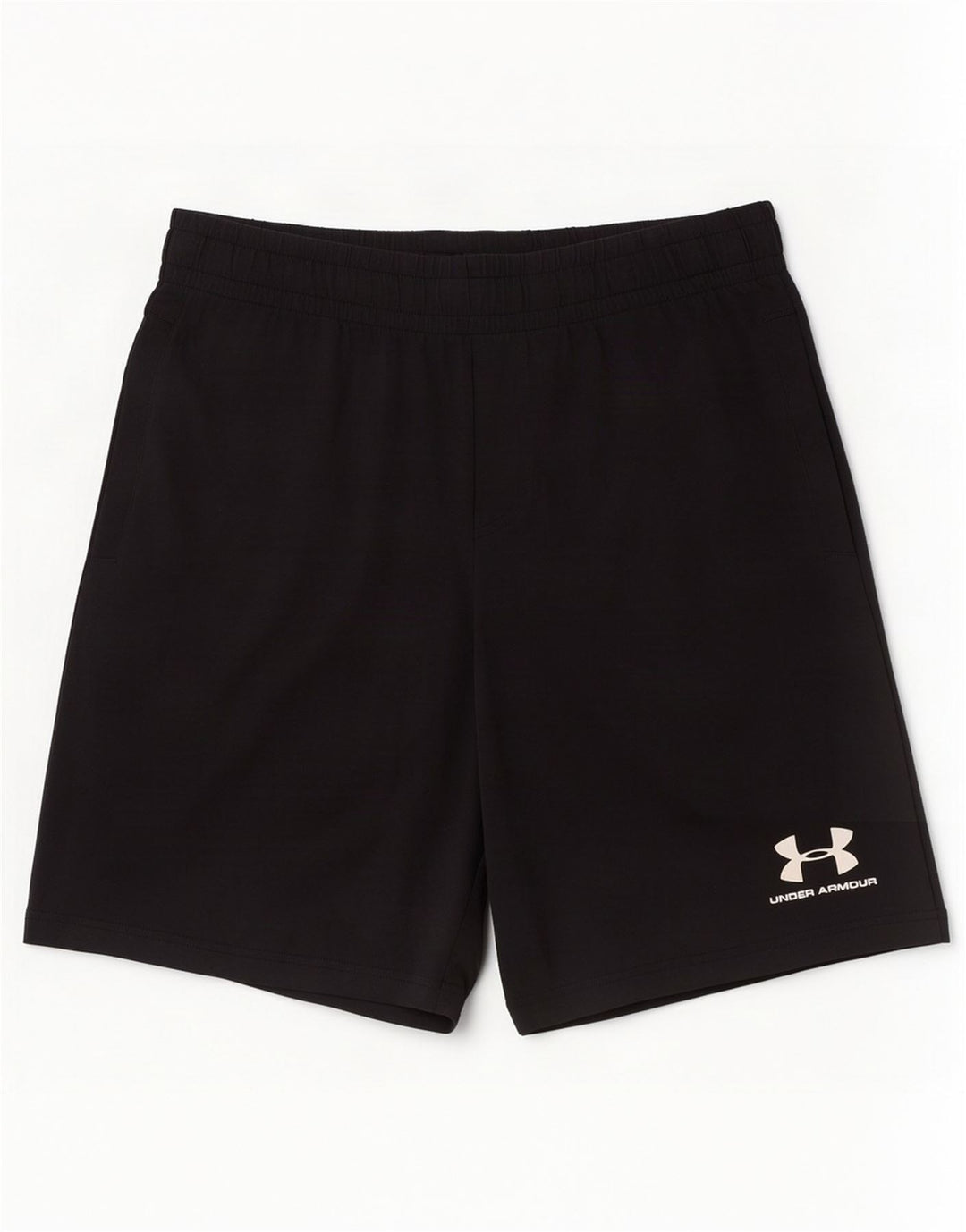 Under Armour Pantalones cortos deportivos para hombre, talla grande, negro
