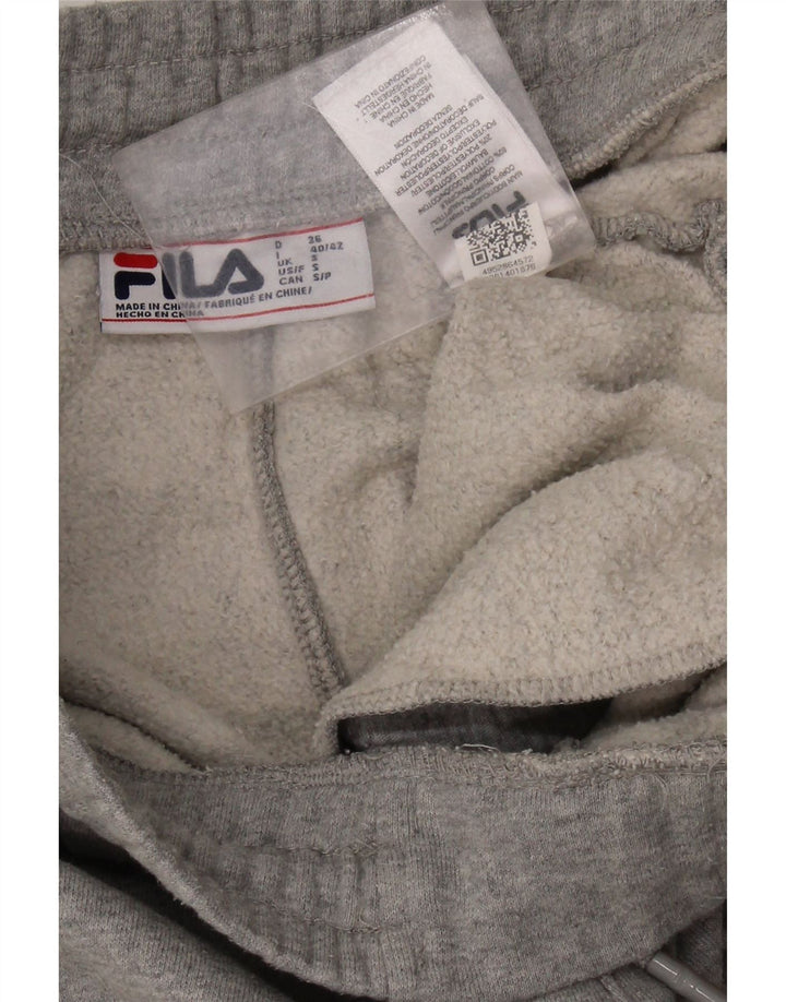 FILA Pantalones de chándal para hombre Joggers Small Gris Algodón