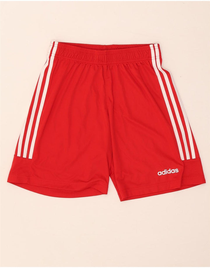 Adidas Mens Climalite Sport Shorts Medio Rojo Poliéster