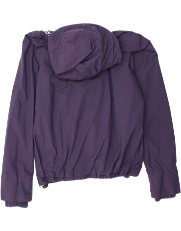 Superdry Chaqueta Cortavientos The Windcheater Graphic para Mujer UK 40 XL Púrpura
