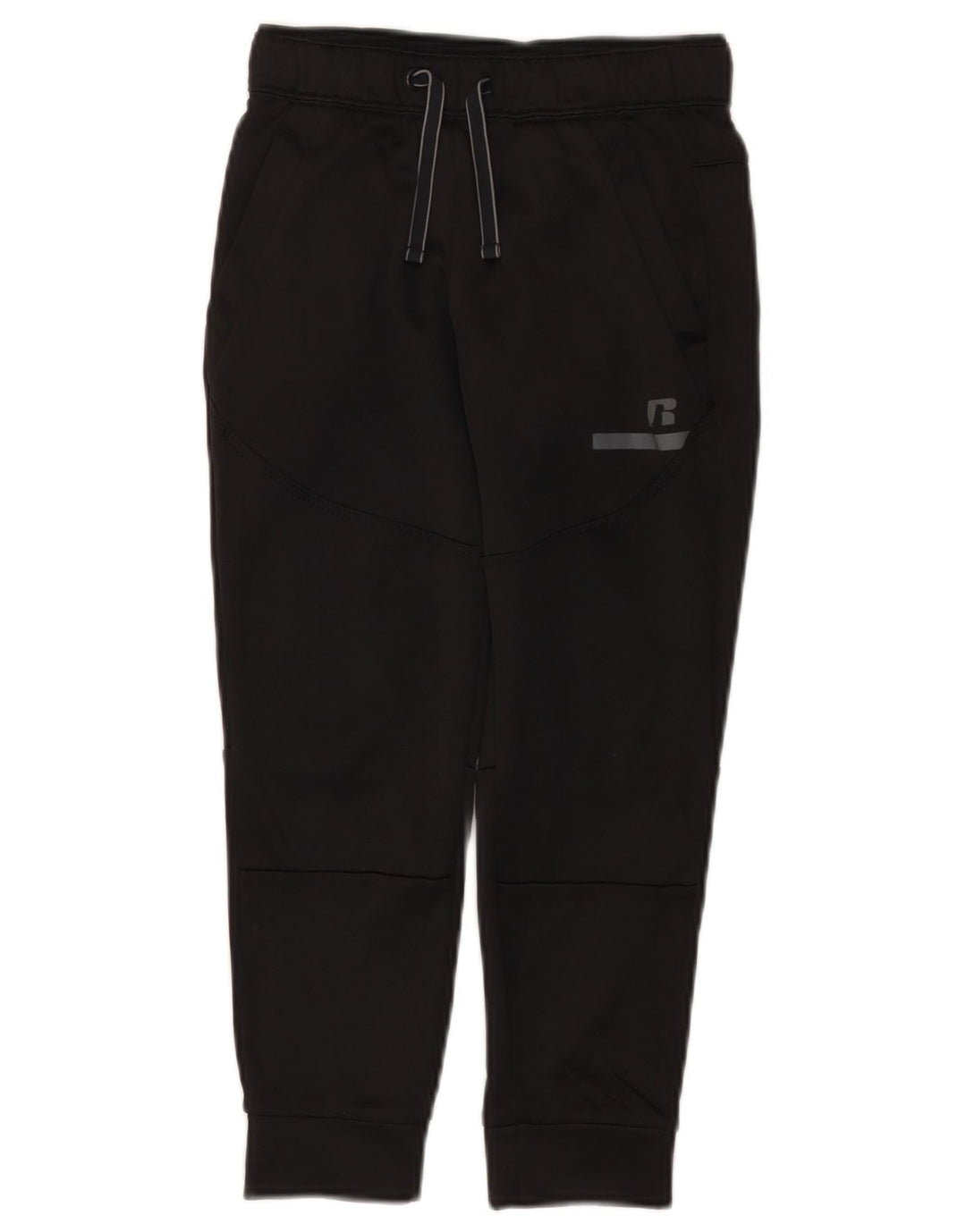 Russell Athletic Pantalones de chándal para niño, 7-8 años, mediano, negro