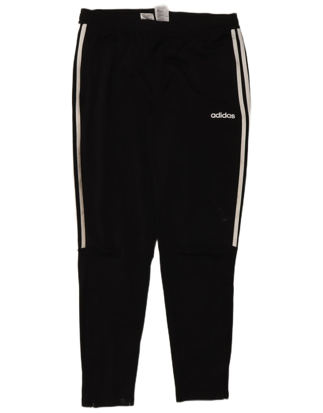 Adidas Hombre Pantalones De Chándal Joggers Grande Negro Poliéster