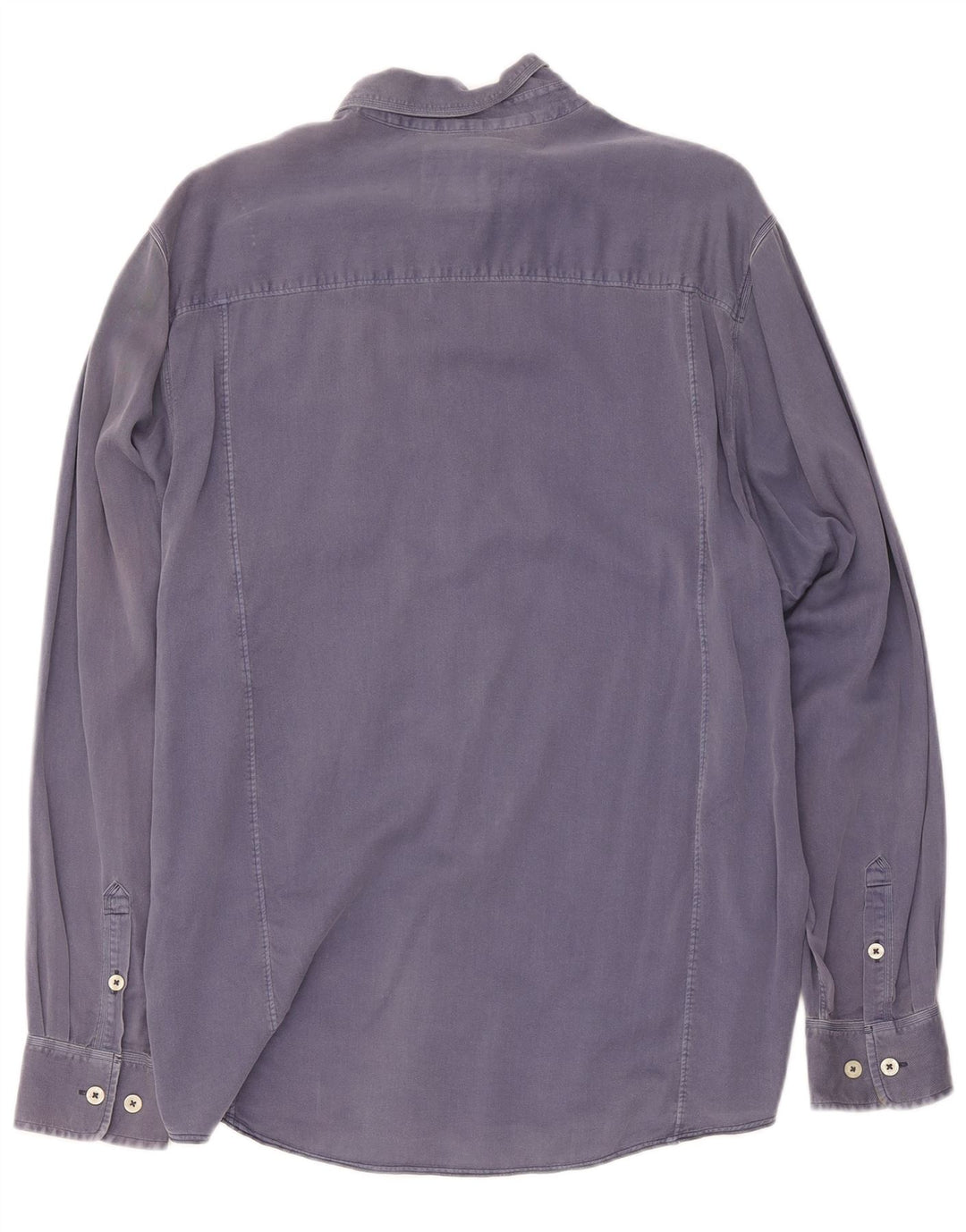 Camisa Tommy Bahama para hombre grande de algodón azul marino