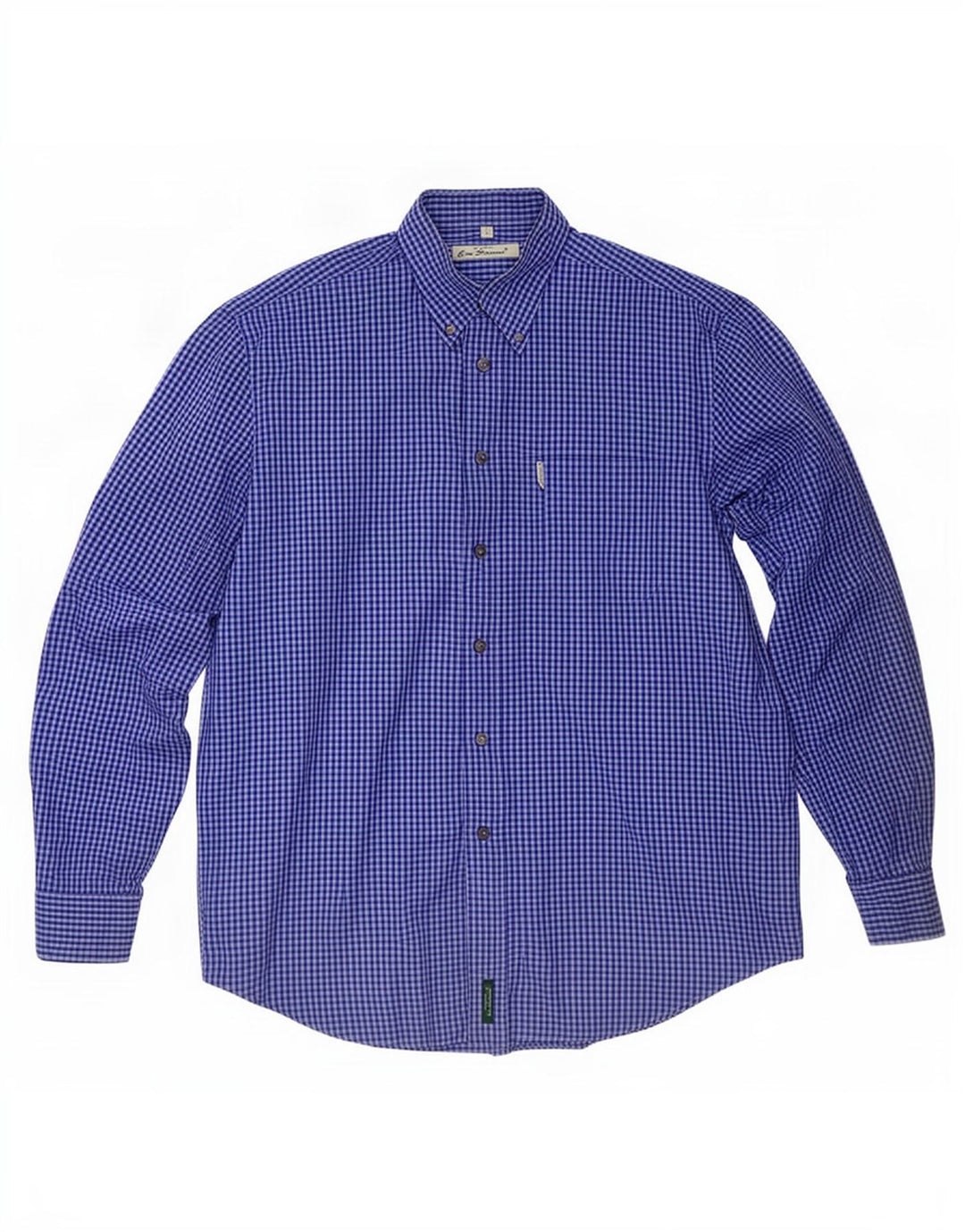 Camisa Ben Sherman para hombre de cuadros azules medianos