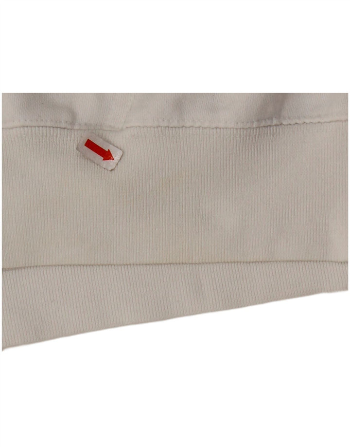 NIKE Sudadera con capucha para hombre UK 45/47 XL Blanco Algodón