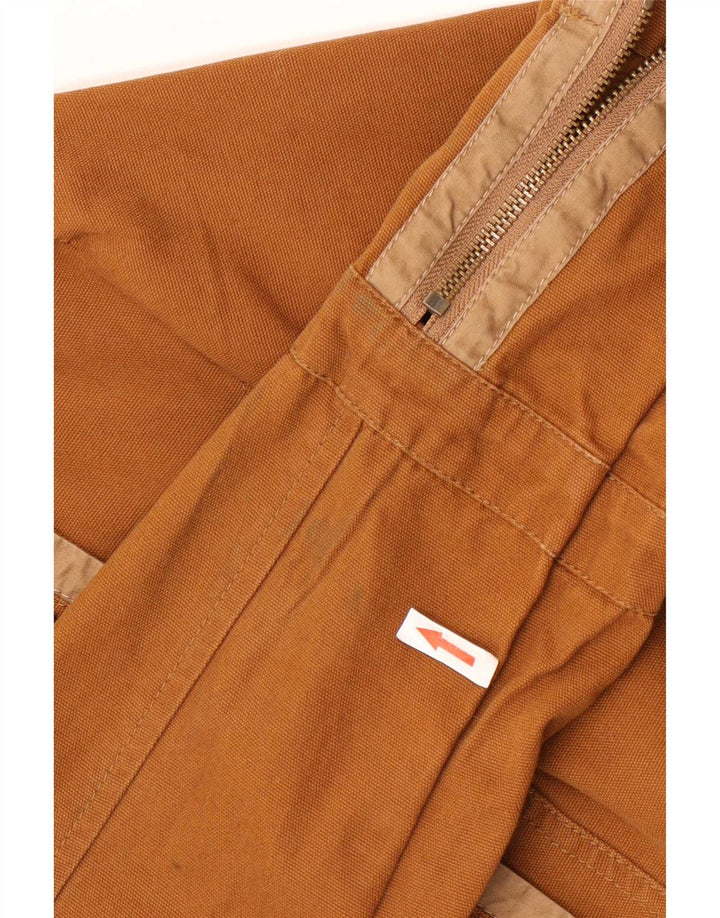 Marks & Spencer Chaqueta militar para mujer UK 12 Algodón marrón medio