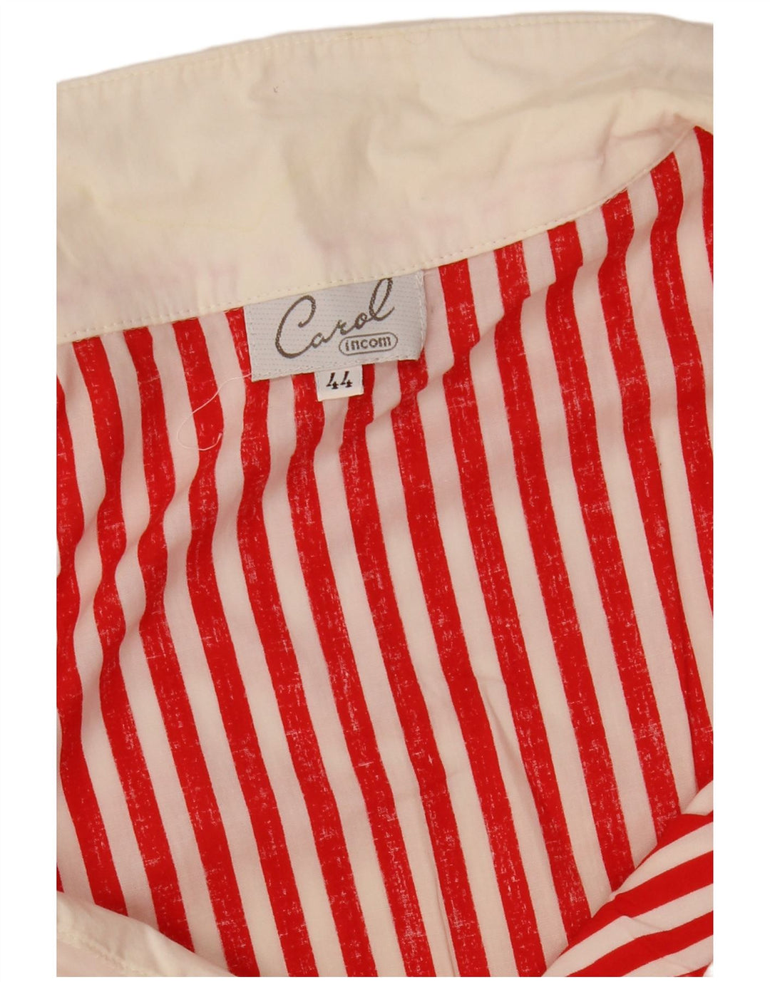 Vestido camisero sin mangas para mujer Incom IT 44 Medium Red Stripes