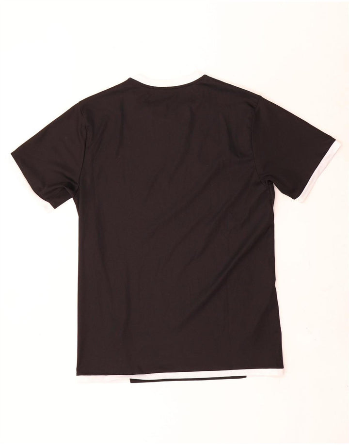 Camiseta Puma Top Medium Black Colorblock para hombre