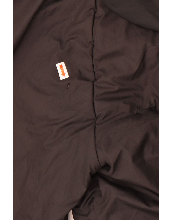 Nike - Chaqueta cortavientos con capucha Therma-Fit para mujer, talla 40, talla M, color negro