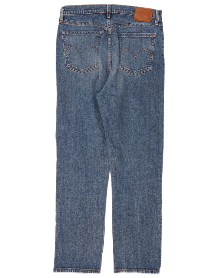 Vaqueros Levi's Mujer 501 Rectos W29 L28 Algodón Azul
