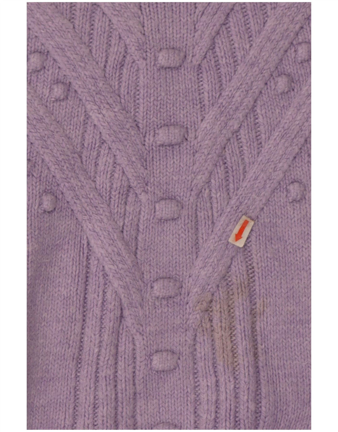 Marks & Spencer Jersey con cuello alto para mujer, talla 44, color morado mediano