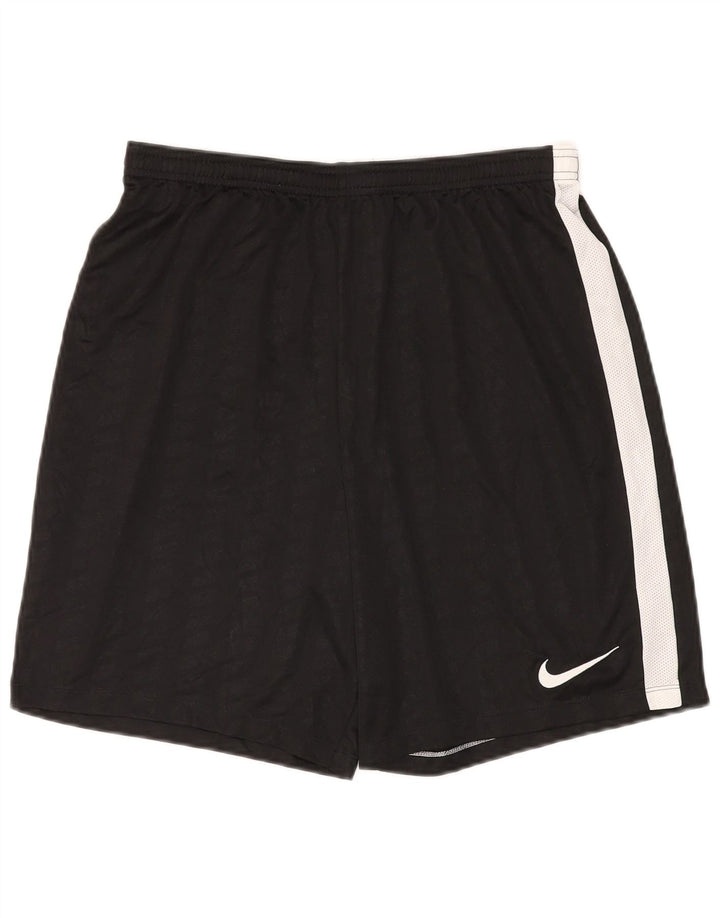 Nike Pantalones cortos deportivos Dri Fit para hombre XL Poliéster color negro