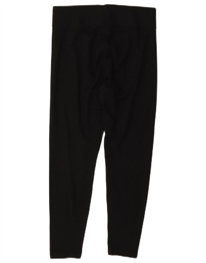 Marks & Spencer Leggings cortos para mujer UK 10 Small Poliéster negro