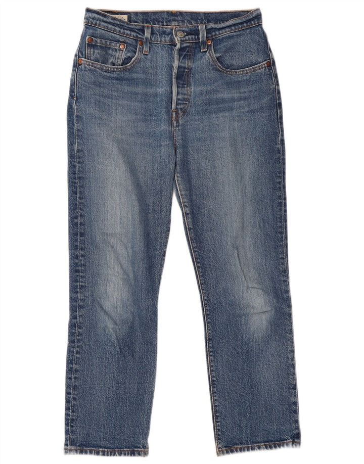 Vaqueros Levi's Mujer Rectos W27 L26 Algodón Azul