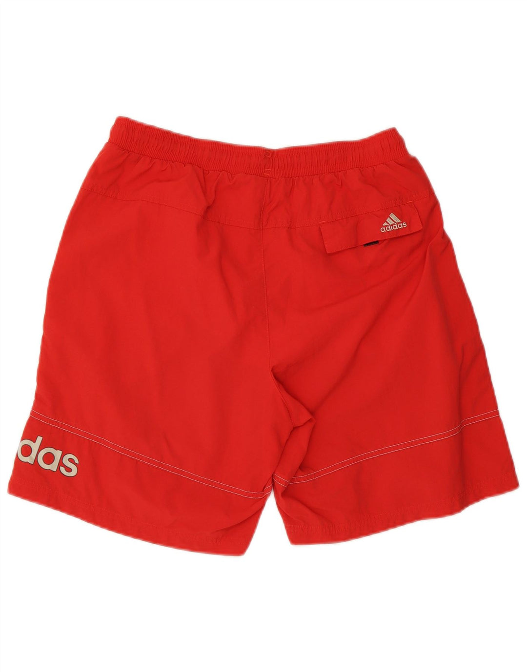 Adidas Hombre Graphic Bañador Shorts Mediano Rojo Poliéster