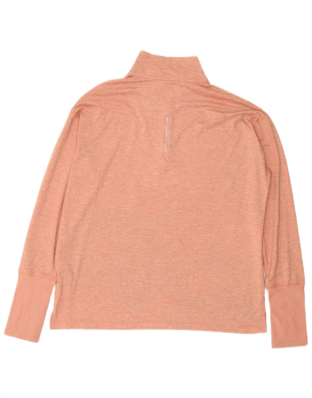 NIKE Mujer Dri Fit Jersey Chándal Top UK 40 Grande Rosa Moteado