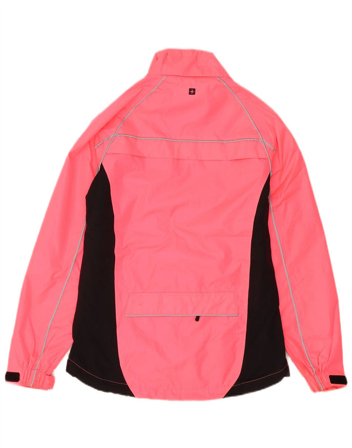 Chaqueta impermeable para mujer Mountain Warehouse UK 6 XS Poliéster color block rosa