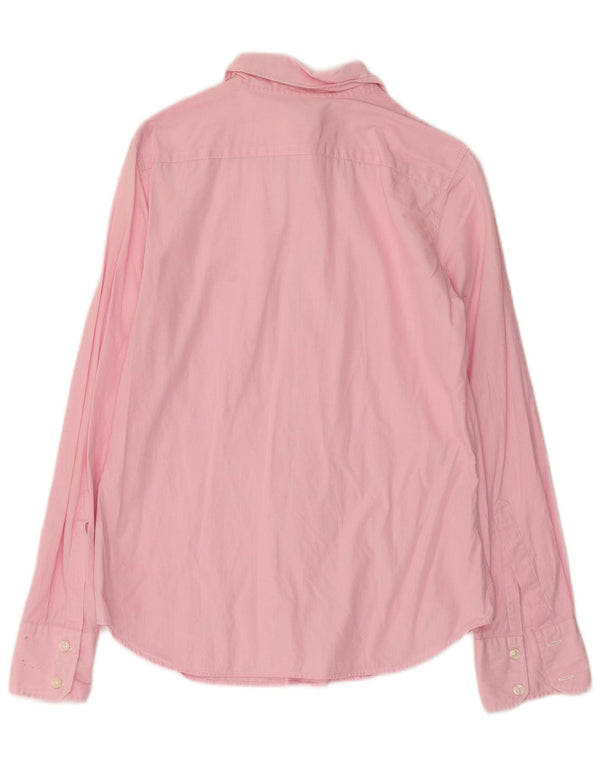 Camisa Benetton Mujer ES 42 Mediano Rosa Rayas