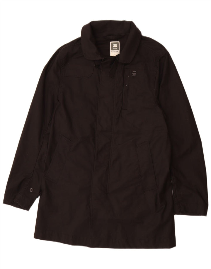 G-Star Chaqueta utilitaria para hombre UK 40 Grande Algodón negro