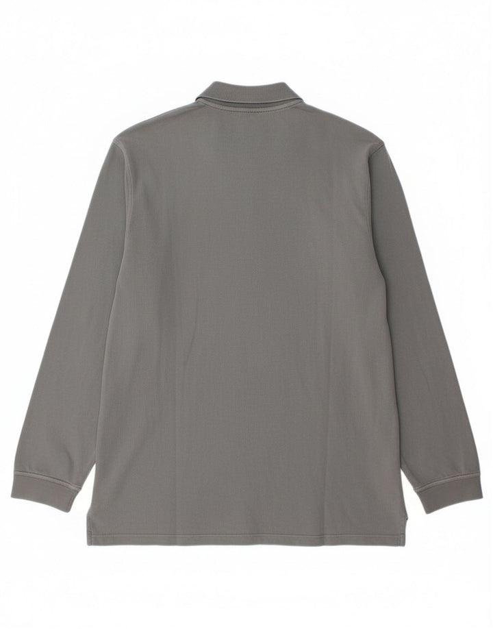 Timberland Polo De Manga Larga Para Hombre Algodón Gris Grande