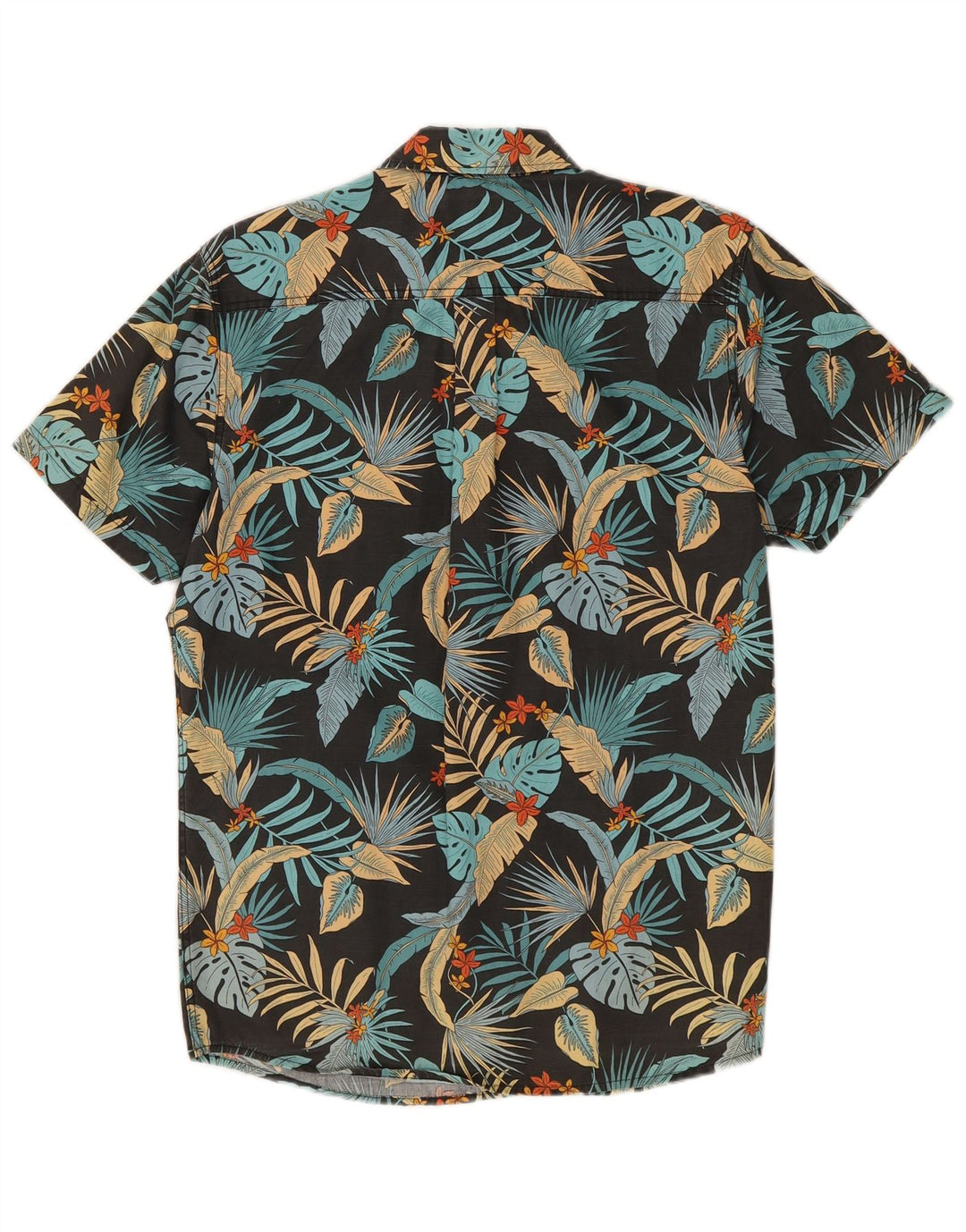 Rip Curl Hombre Camisa De Manga Corta Small Black Floral