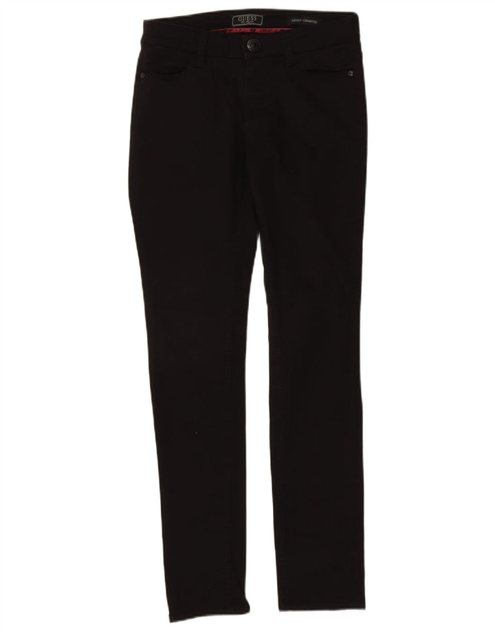 Guess Vaqueros Slim Cigarrillos Mujer W27 L30 Algodón Negro