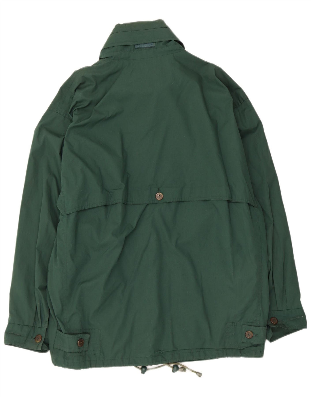 Slam Chaqueta utilitaria con capucha para hombre Reino Unido 40 Poliéster verde grande