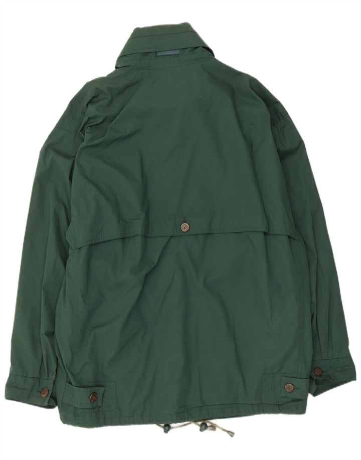 Slam Chaqueta utilitaria con capucha para hombre Reino Unido 40 Poliéster verde grande