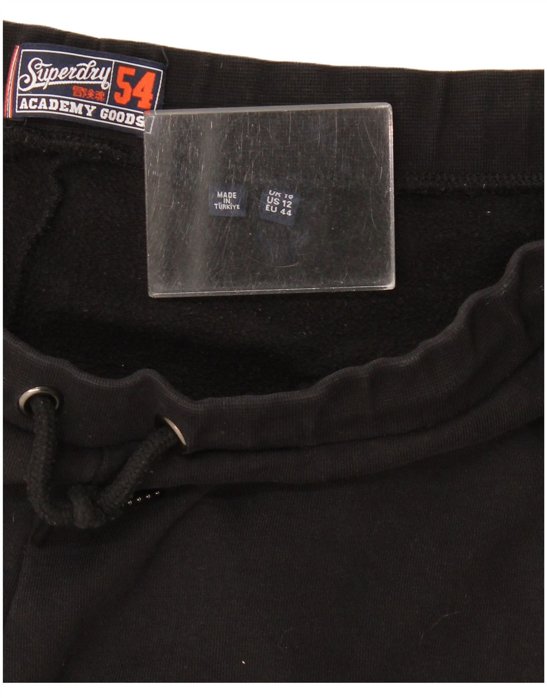 Superdry Pantalones De Chándal Para Mujer UK 46 Large Negro