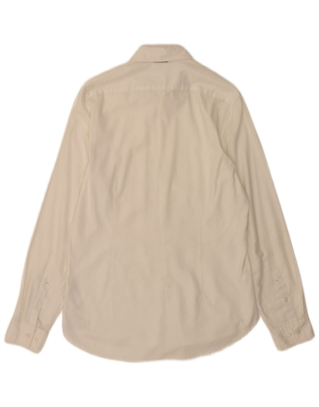 Michael Kors Camisa Slim Fit para hombre Talla 39 15 Algodón blanco mediano