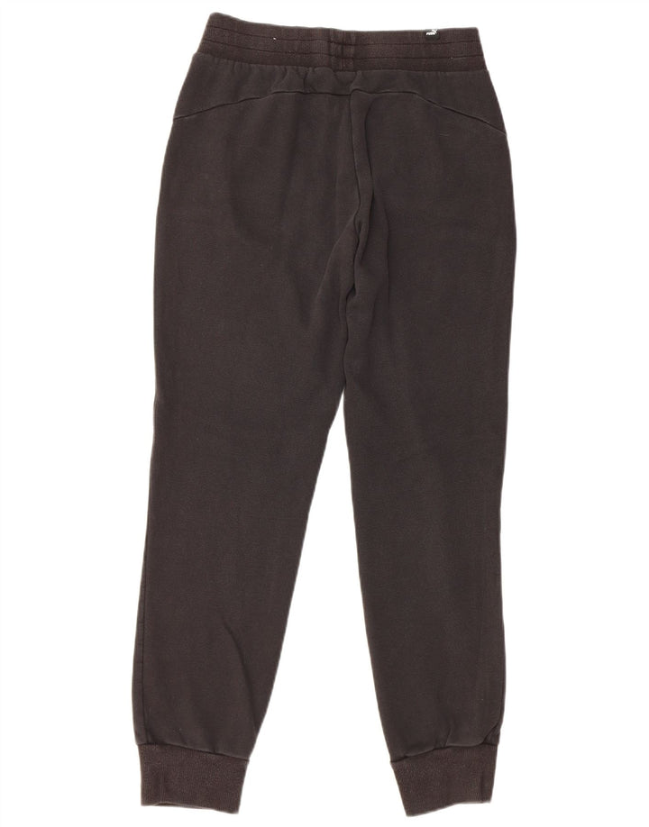 PUMA Pantalones de chándal para mujer Joggers UK 10 Small Black Poliéster