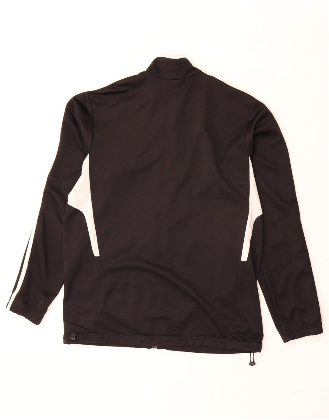 Adidas Mens Climacool Chándal Top Chaqueta Reino Unido 36/38 Pequeño Negro Colorblock
