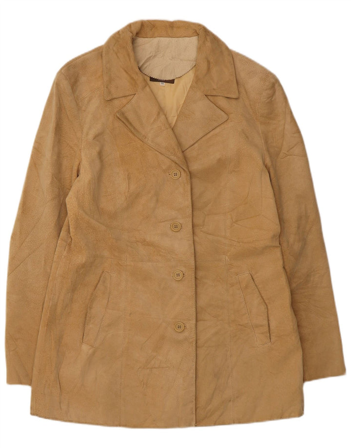 Abrigo Conbipel Mujer Ante IT 50 XL Cuero Beige