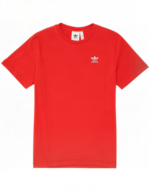 Adidas Hombre Camiseta Top Small Rojo Algodón