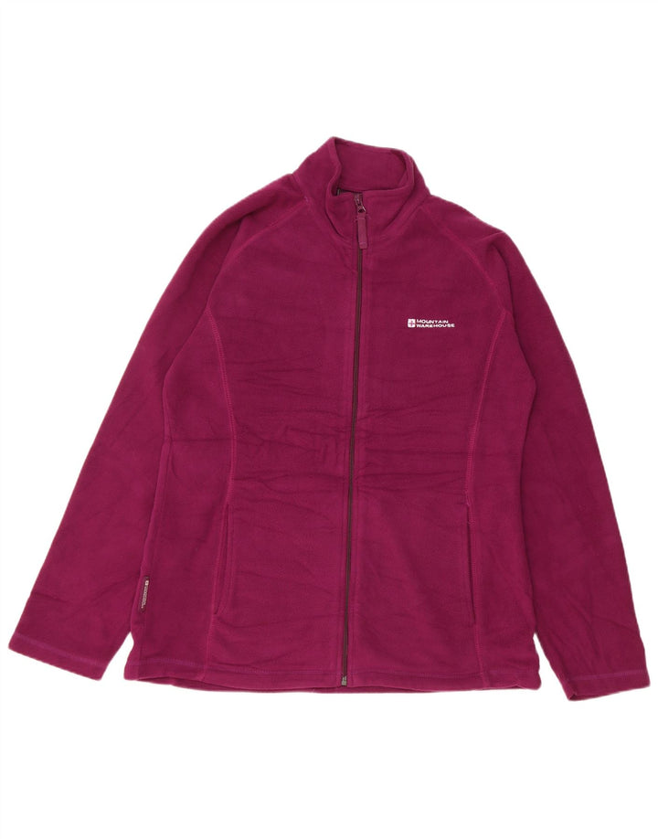 Chaqueta polar para mujer Mountain Warehouse UK 44 Poliéster morado grande