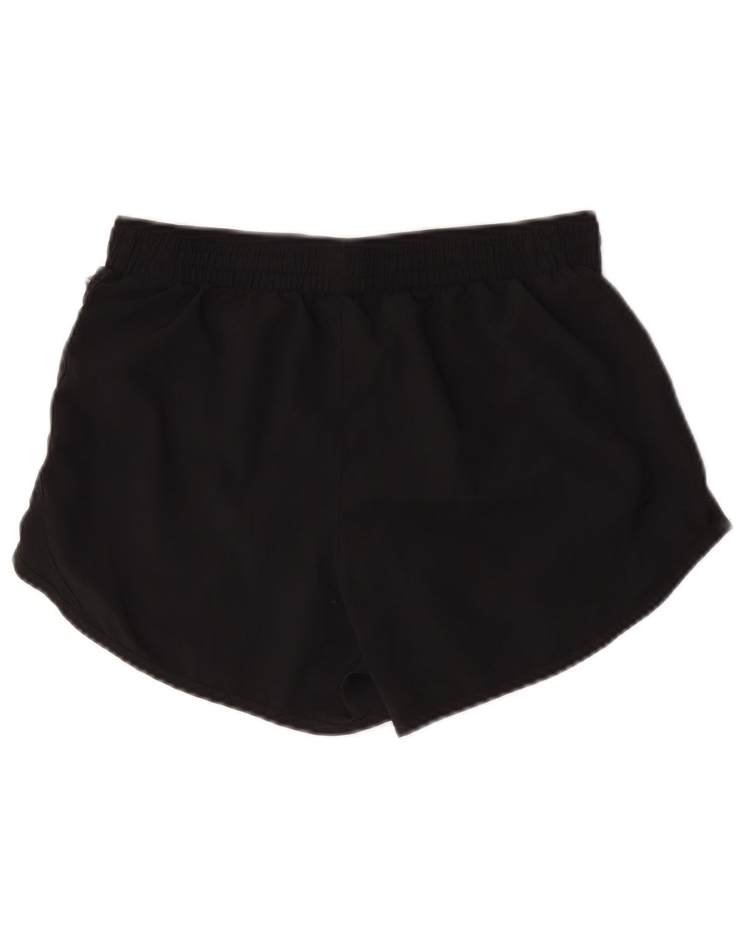 Nike - Pantalones cortos deportivos Dri Fit para mujer, talla 10, poliéster negro pequeño
