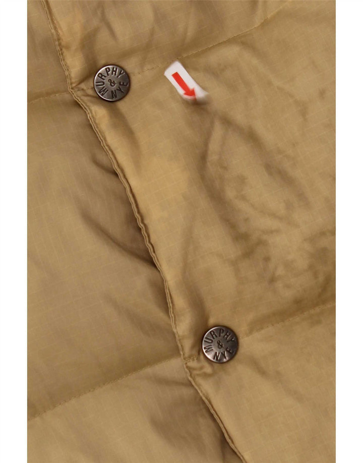 Murphy & Nye Chaleco acolchado para hombre UK 40 Large Beige Poliamida
