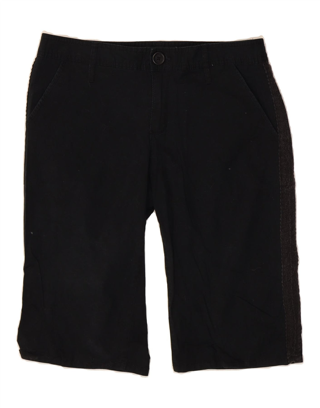 DKNY Womens Casual Shorts US 8 Medium W30  Black Cotton Vintage Dkny and Second-Hand Dkny from Messina Hembry 