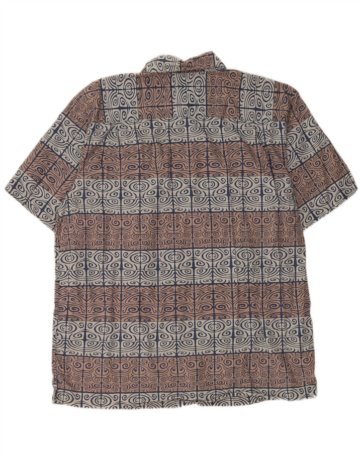Camisa Quiksilver Hombre Manga Corta Large Multicolor Paisley