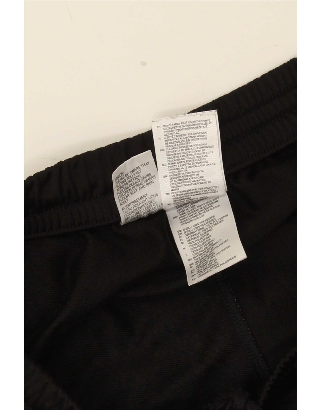 Adidas Hombre Pantalones De Chándal Joggers Medium Negro Poliéster