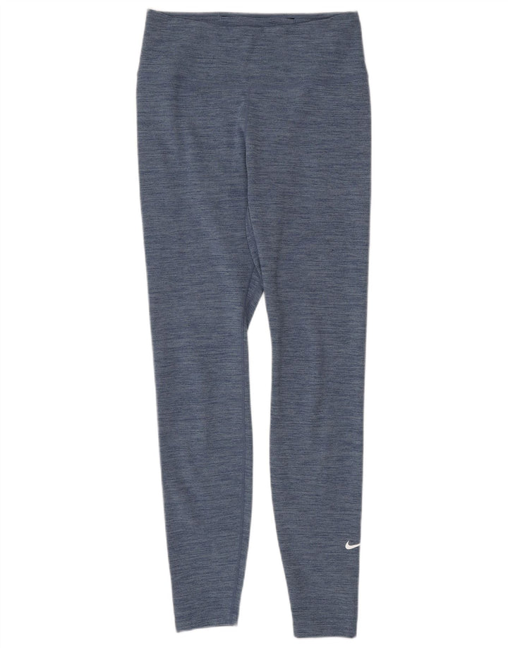 Nike - Leggings Dri Fit para mujer, talla 8, color azul