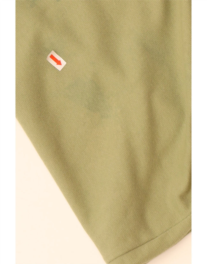 ADIDAS Camiseta holgada para hombre Top Small Green Cotton