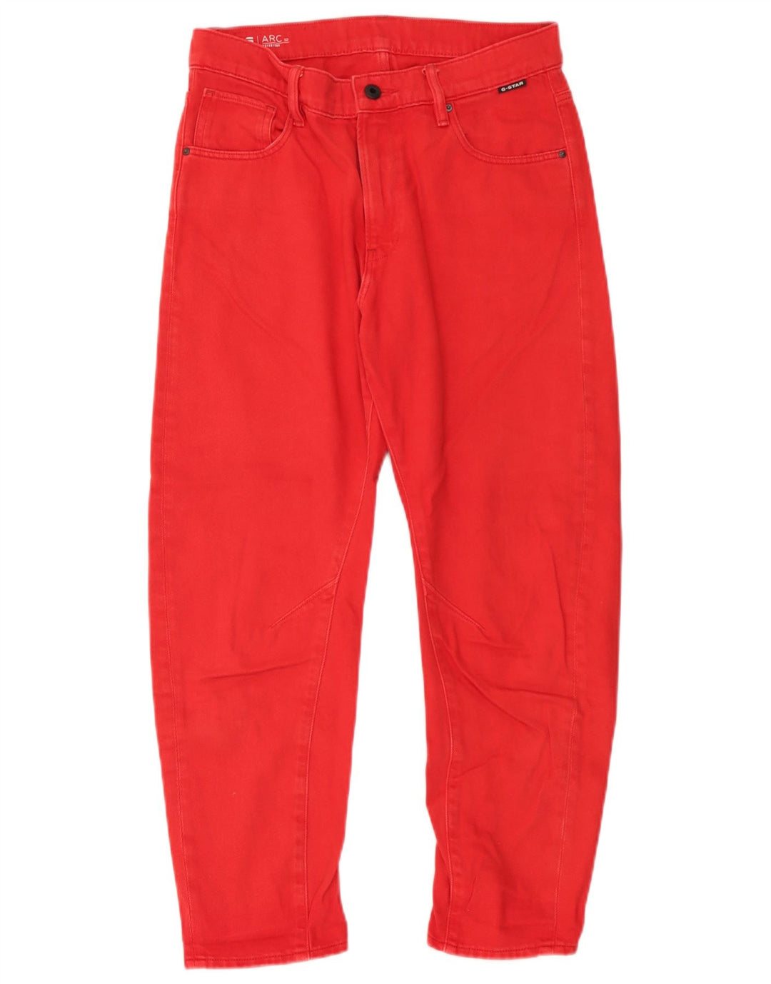 Vaqueros recortados con arco 3D para hombre G-Star W25 L25 Algodón rojo