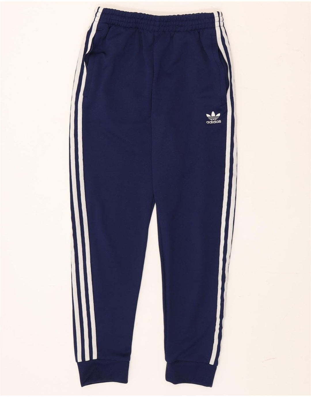 Adidas Hombre Pantalones De Chándal Joggers Small Azul Marino Poliéster