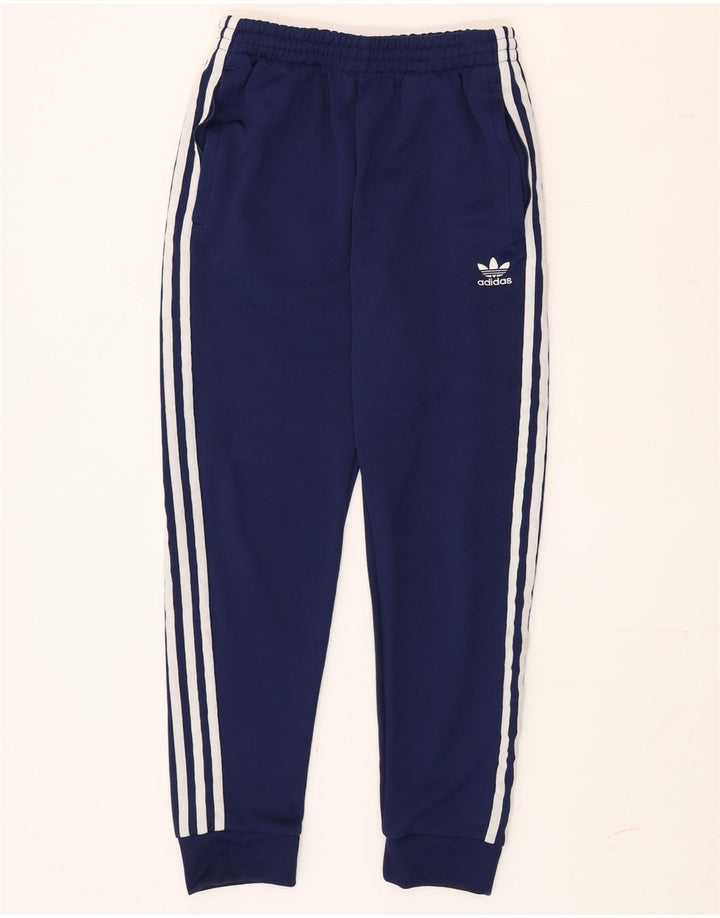 Adidas Hombre Pantalones De Chándal Joggers Small Azul Marino Poliéster